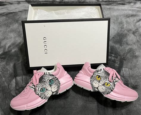 gucci rhyton mystic cat pink|Gucci Rhyton Mystic Cat Pink (Women's) .